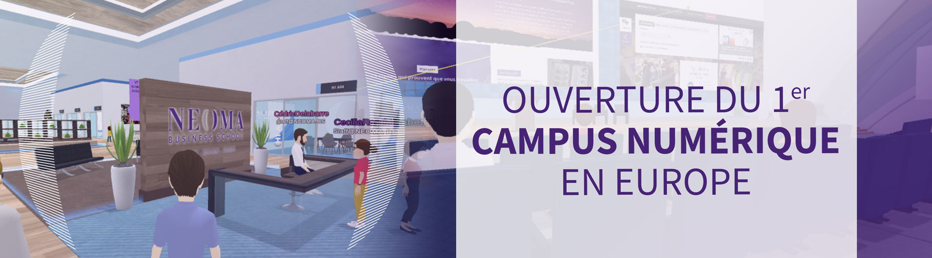 Ouverture du 1er campus numérique en Europe